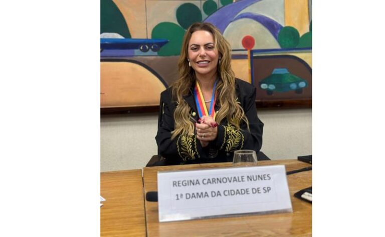 Regina Nunes toma posse na Academia de Ciências, Letras e Artes de São Paulo e passa a ocupar a 14ª cadeira